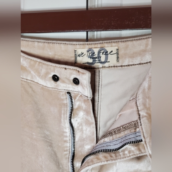 Free People Sweet Jane Velvet Skinny Fit Pants 30 - Picture 7 of 8